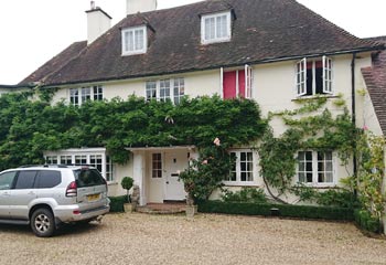 Original 1920's Country House with single glazed casement windows