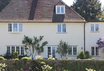 Slimmer frames with narrow glazing bars allow more light and endless unobstructed country views