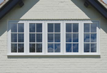 Classic proportion flush casement window with hidden trickle vents.