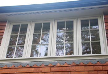 Edwardian Stepped Back casement in Farrow Ball Elephant’s Breath