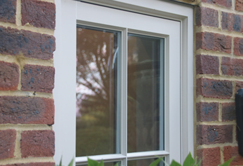 Edwardian casement close up