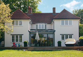 New and replacement Flush casement timber windows and doors for the renovation of this 1930’s Cottage in Ashtead, Surrey