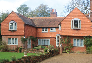 Replacement and new Flush timber casement windows and doors for this ornate country home in Warlingham, Surrey