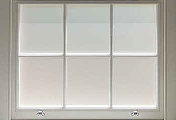Close up Georgian Slimline Sash Window