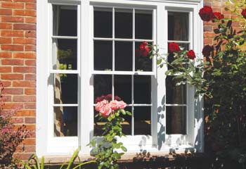 Queen Anne design sash window